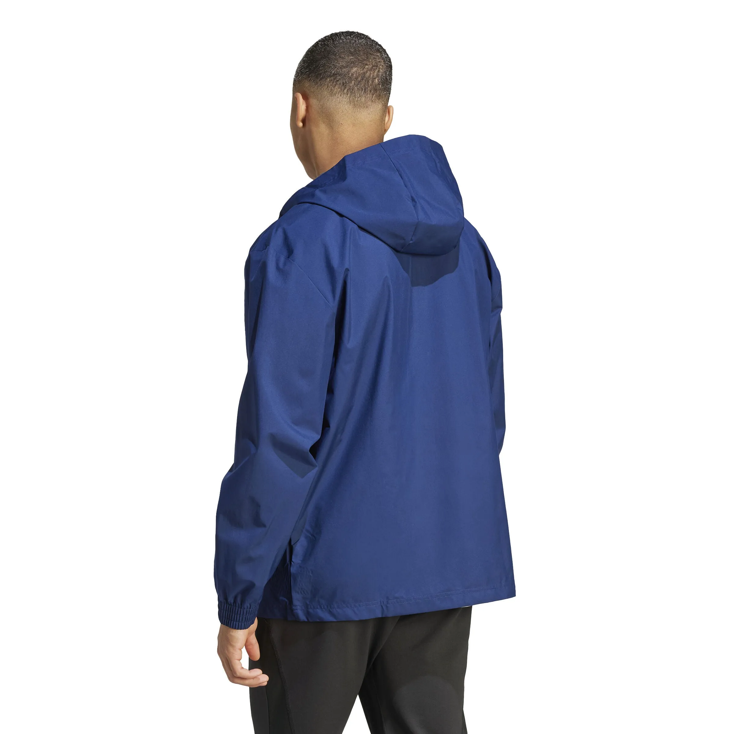 Adidas Entrada All Weather Jacket - Navy / White