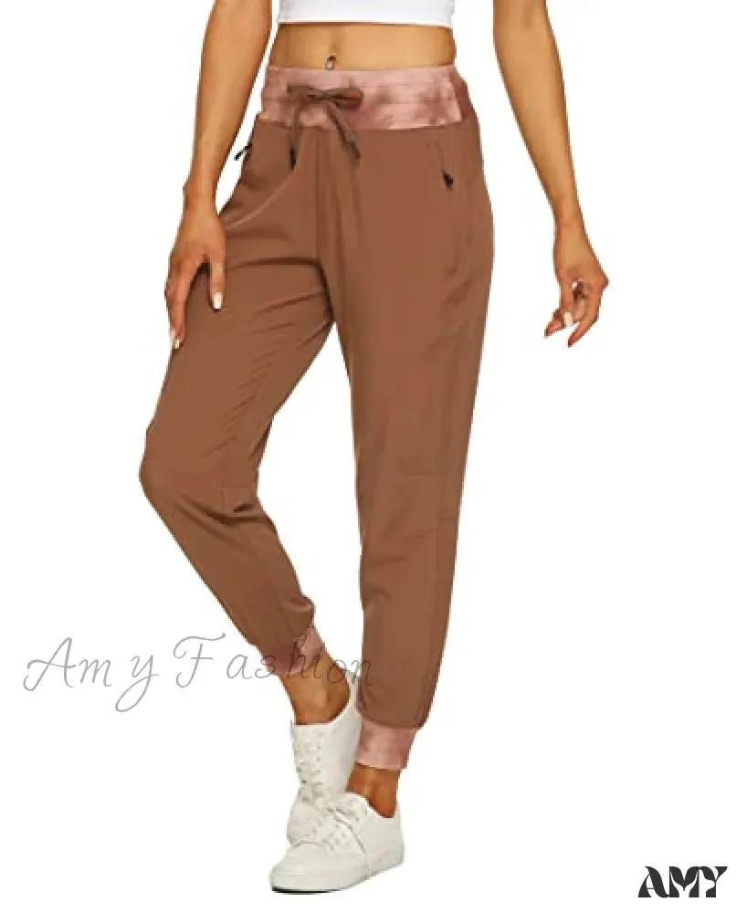 Amy Fashion - Cargo Hiking Pants Lightweight Joggers Quick Dry Capris