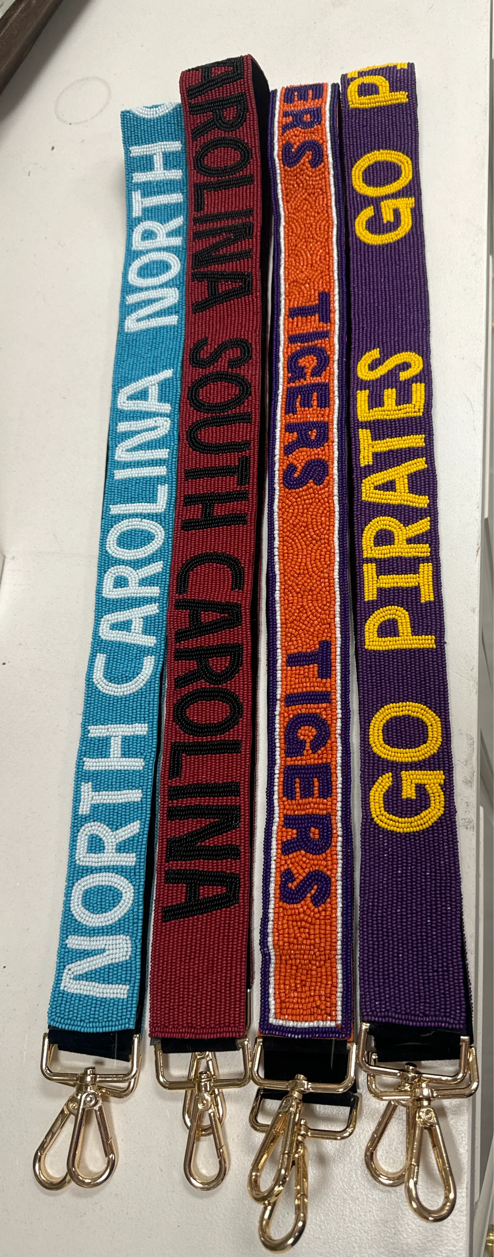 Beaded game day straps