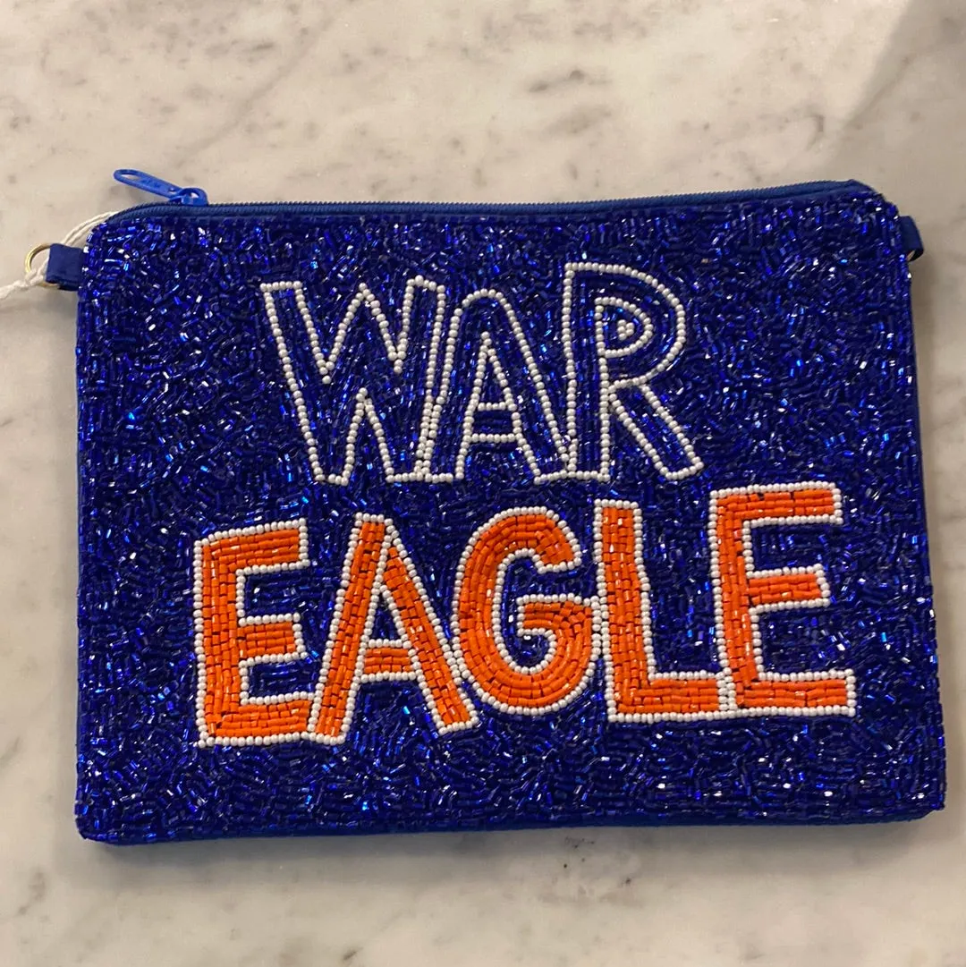 Beaded Gameday Bags War Eagle