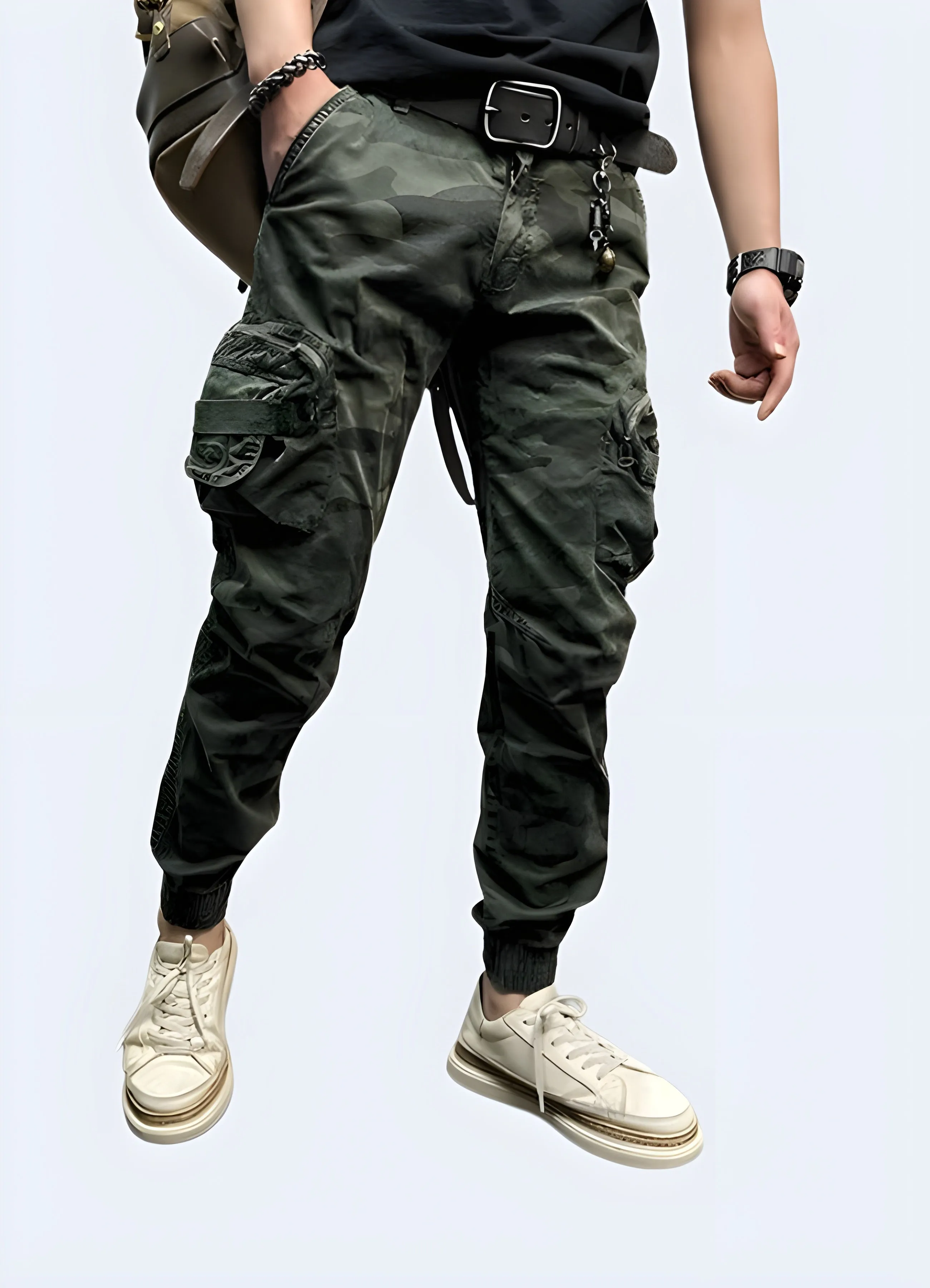 Camo Cargo Pants Baggy