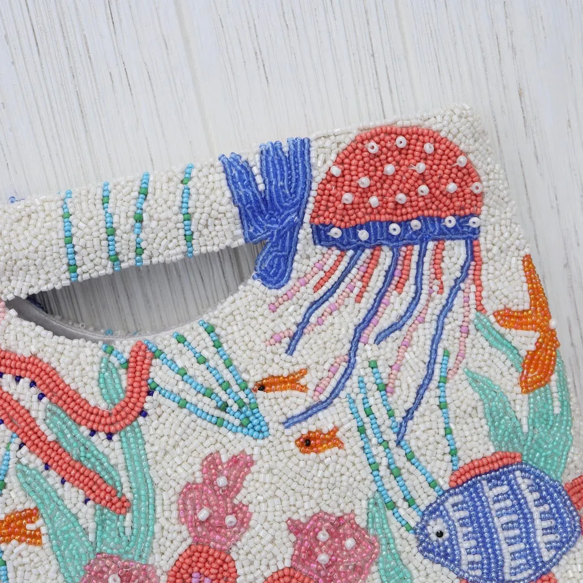 Cut Out Handle Clutch in Under the Sea