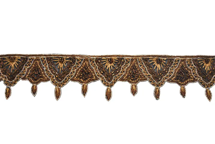 Dangling Hand-Crafted Indian Trim