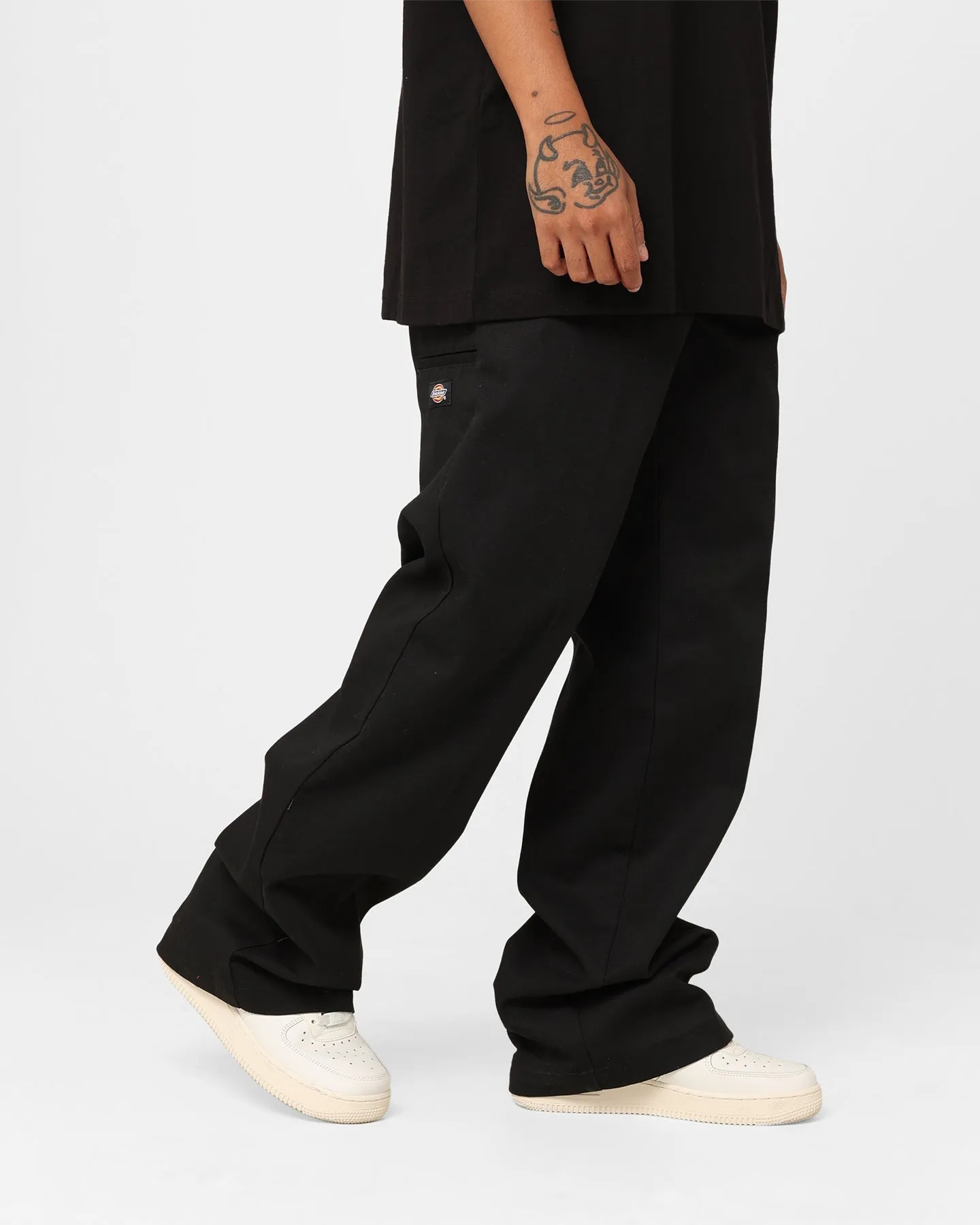 Dickies 852AU Loose Fit Washed Pants Black