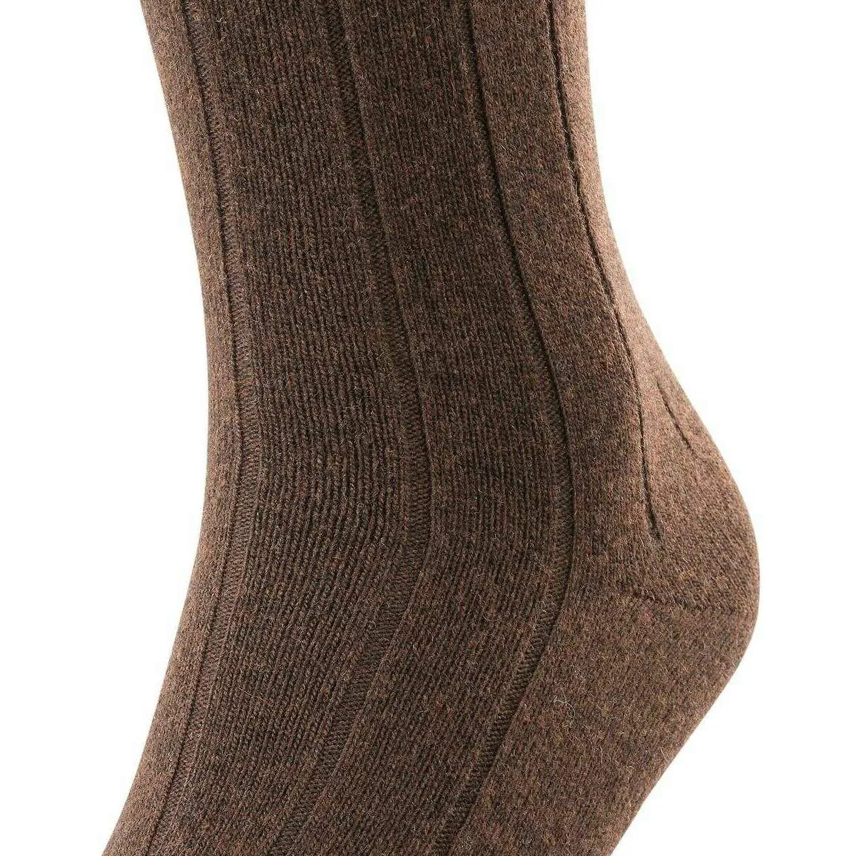 Falke Lhasa Rib Knee High Socks - Brown