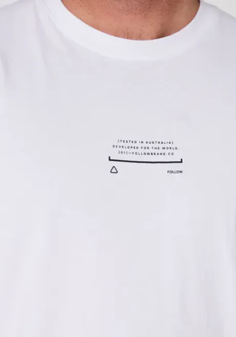 Follow Couch Tee | White