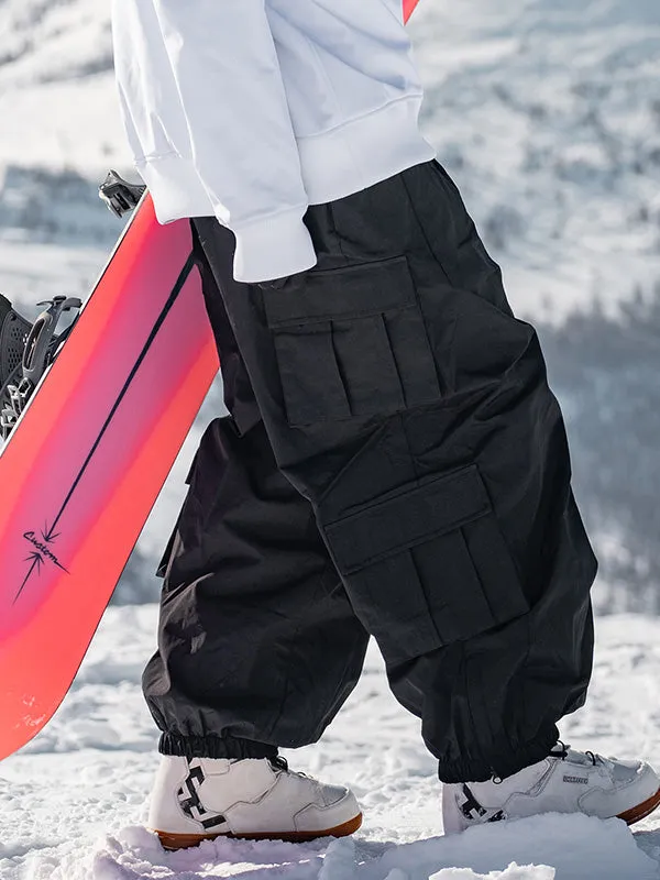 Men's Rabbit Snow Prime Cargo Baggy Snowboard Pants