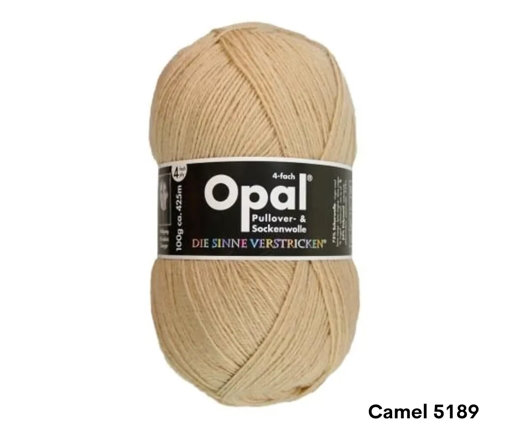 Opal Uni Plain Sock Yarn 4ply - Various Colours