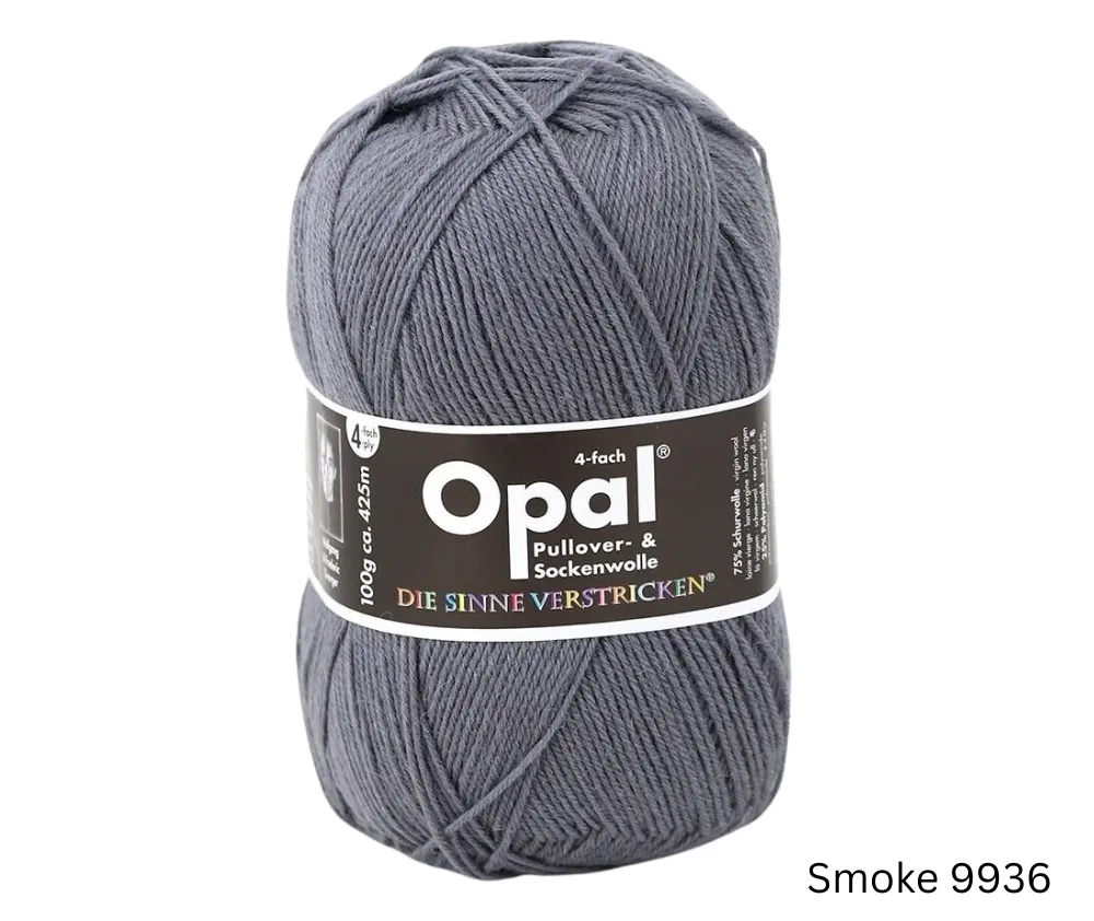 Opal Uni Plain Sock Yarn 4ply - Various Colours