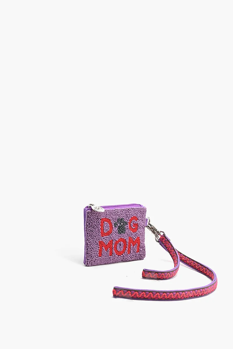 Pawsome Mom Wrist Companion Coin Bag