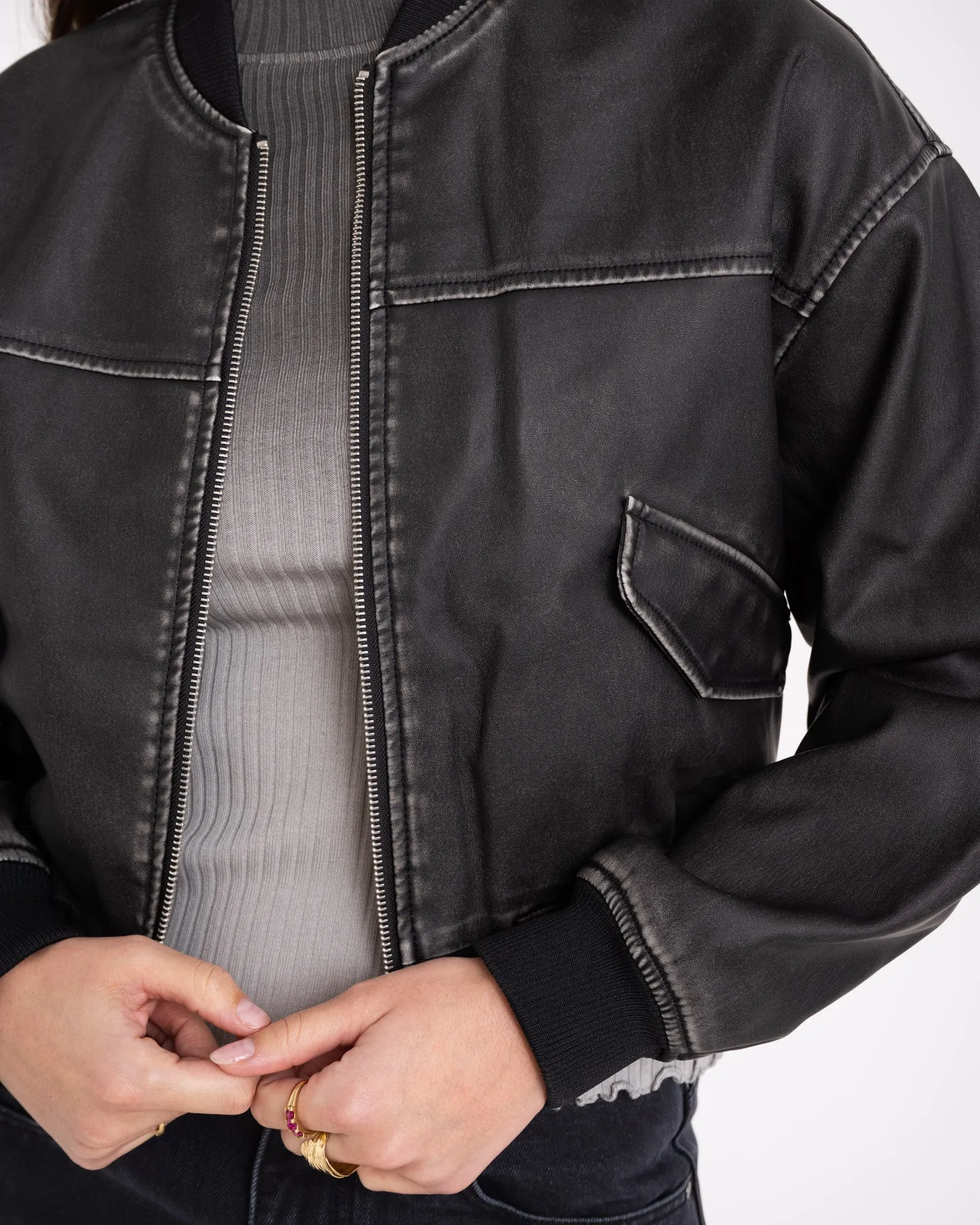 Tora Bomber Jacket Black