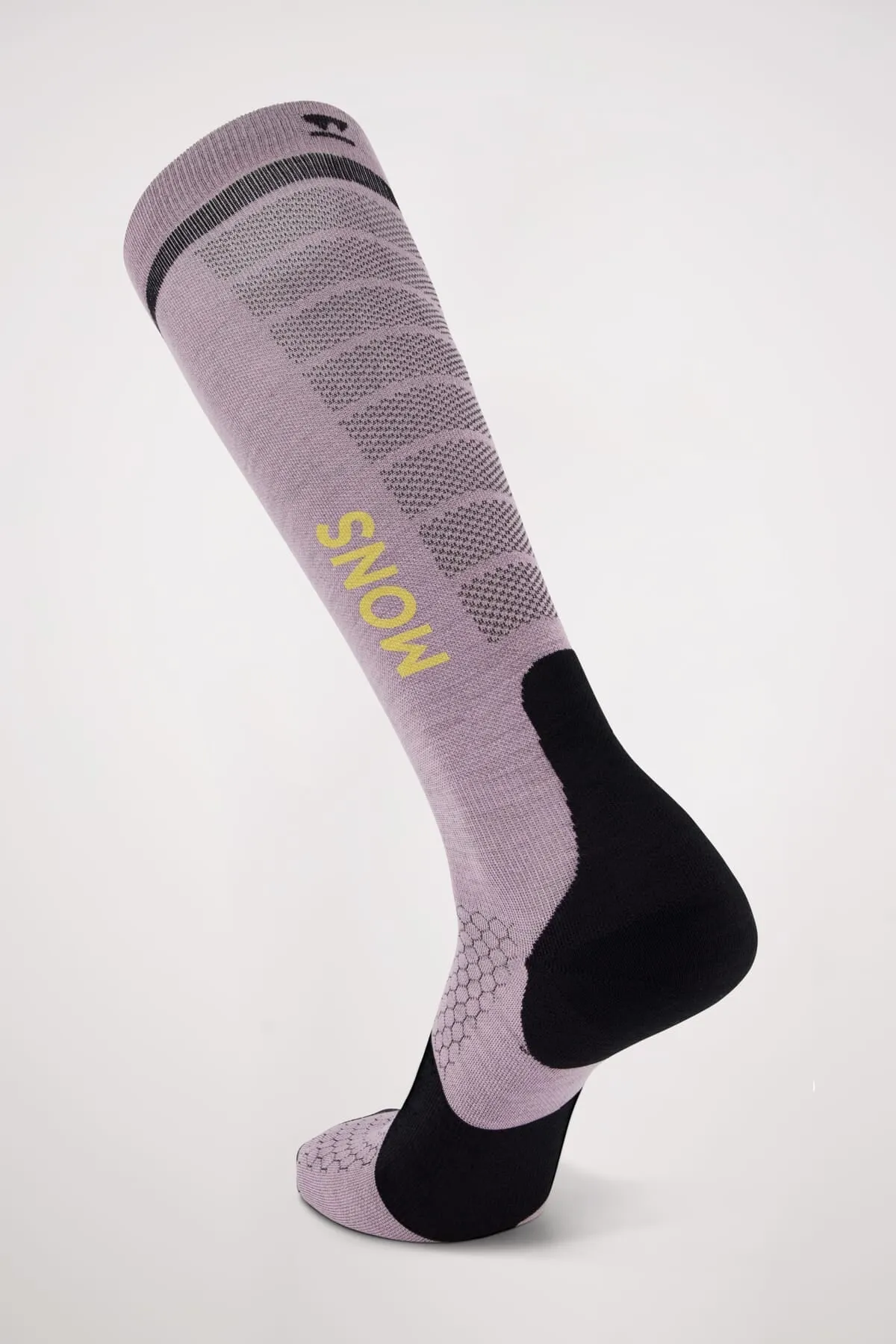 Unisex Pro Lite Merino Snow Sock Orchid Sun