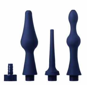 Universal 3 Piece Silicone Enema Attachment Set