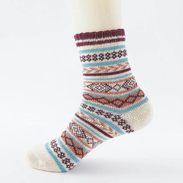 Wool Nordic Socks