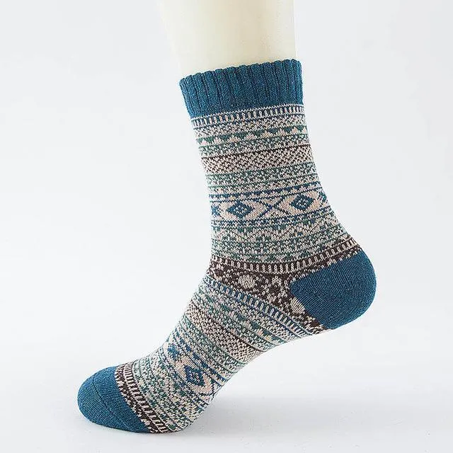 Wool Nordic Socks