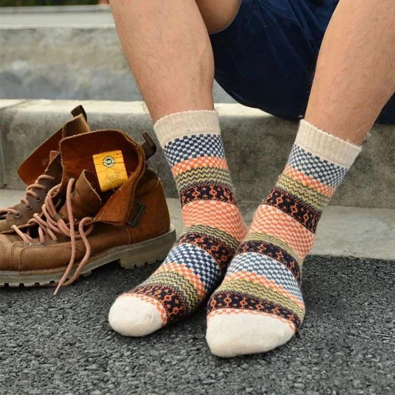 Wool Nordic Socks