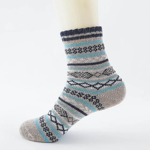 Wool Nordic Socks